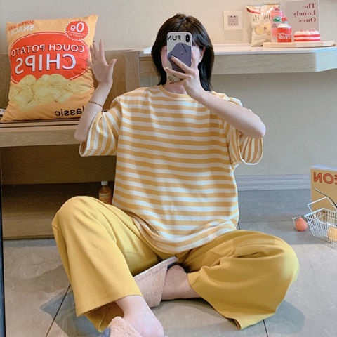 Bộ Đồ Ngủ Thời Trang Mùa Hè Hàn Quốc Dành Cho Nữ