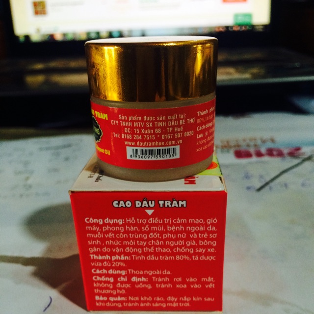 Cao dầu tràm Thông hương