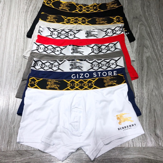 Quần lót nam boxer họa tiết ngựa, quần sịp đùi nam cotton mềm mại dễ chịu BBR01A