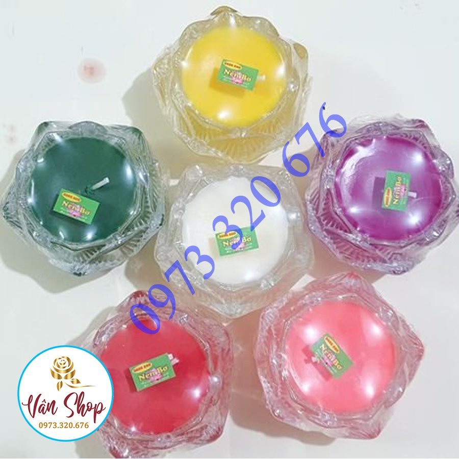 Nến tealight, nến bơ, nến bơ hoa sen không mùi, không khói, an toàn cho sức khỏe