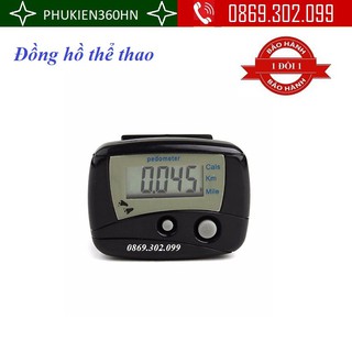 Đồng hồ thể thao đo lượng calo tiêu thụ, số bước chạy