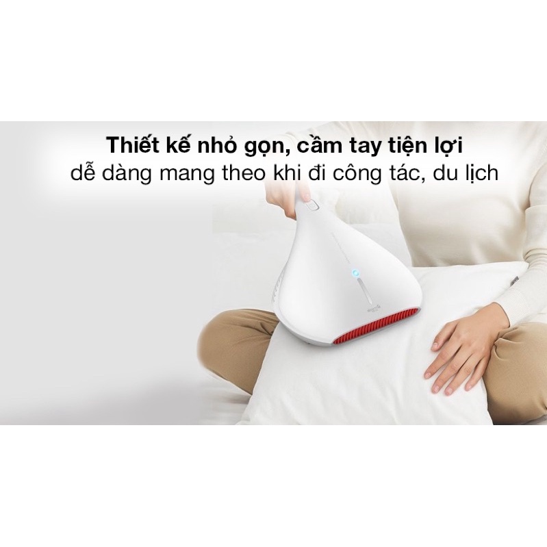 (*)GIAO HỎA TỐC Máy Hút Bụi Diệt Khuẩn UV gối đệm giường Deerma CM800