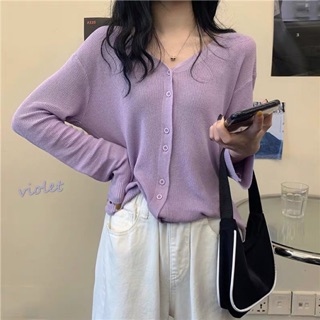 Áo khoác len mỏng mùa hè đủ màu