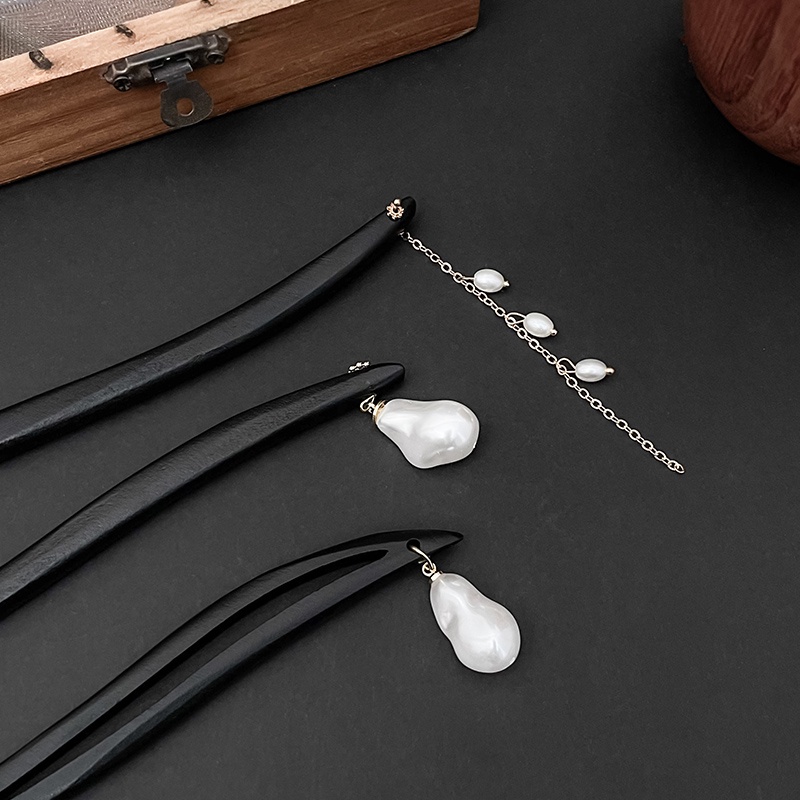 Trâm Cài Tóc Bằng Gỗ Phong Cách Trung Hoa Cổ Điển Cho Nữ