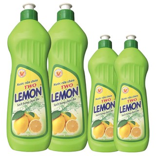 Nước rửa chén Two Lemon 400ML