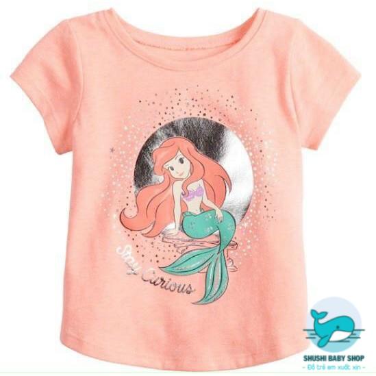 [Có sẵn] [FreeShip] [Ảnh thật] Áo Thun Disney Bé Gái Xuất Xịn Chất Đanh Mịn Xịn Cực