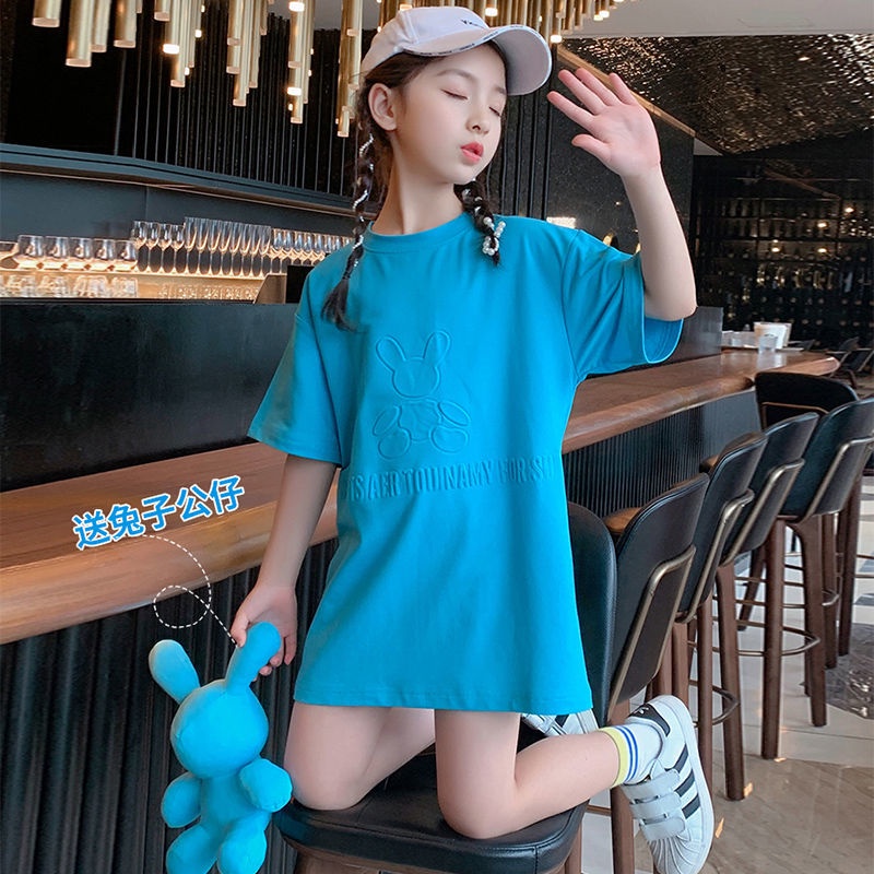 [Giao Hàng Tiền Mặt] Đầm Bé Gái Mùa Hè Phong Cách Phương Tây Tay Lửng Phong Cách Mới 2021