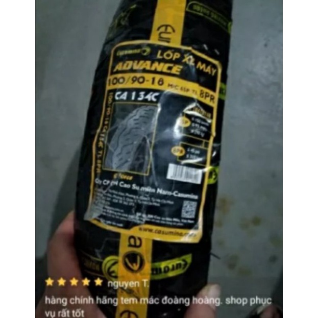 Lốp/vỏ 100/90-18  Sau suzuki en 125/150 moto phân khối lớn.