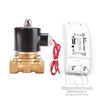 Van Nước Điện Từ Điều Khiển Từ Xa Wifi TUYA SHP-VN6