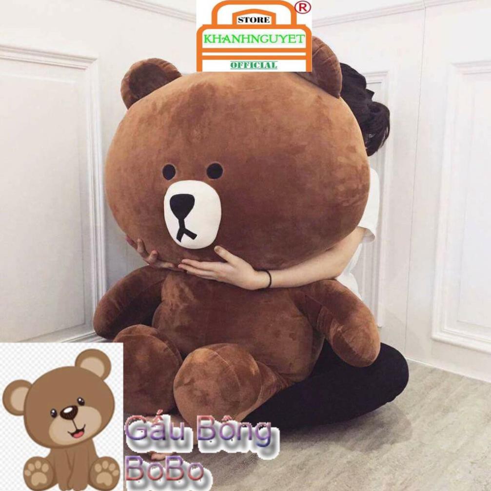 [BOBO] Gấu bông ôm Brown kích thước 1m4 Cao 1m2