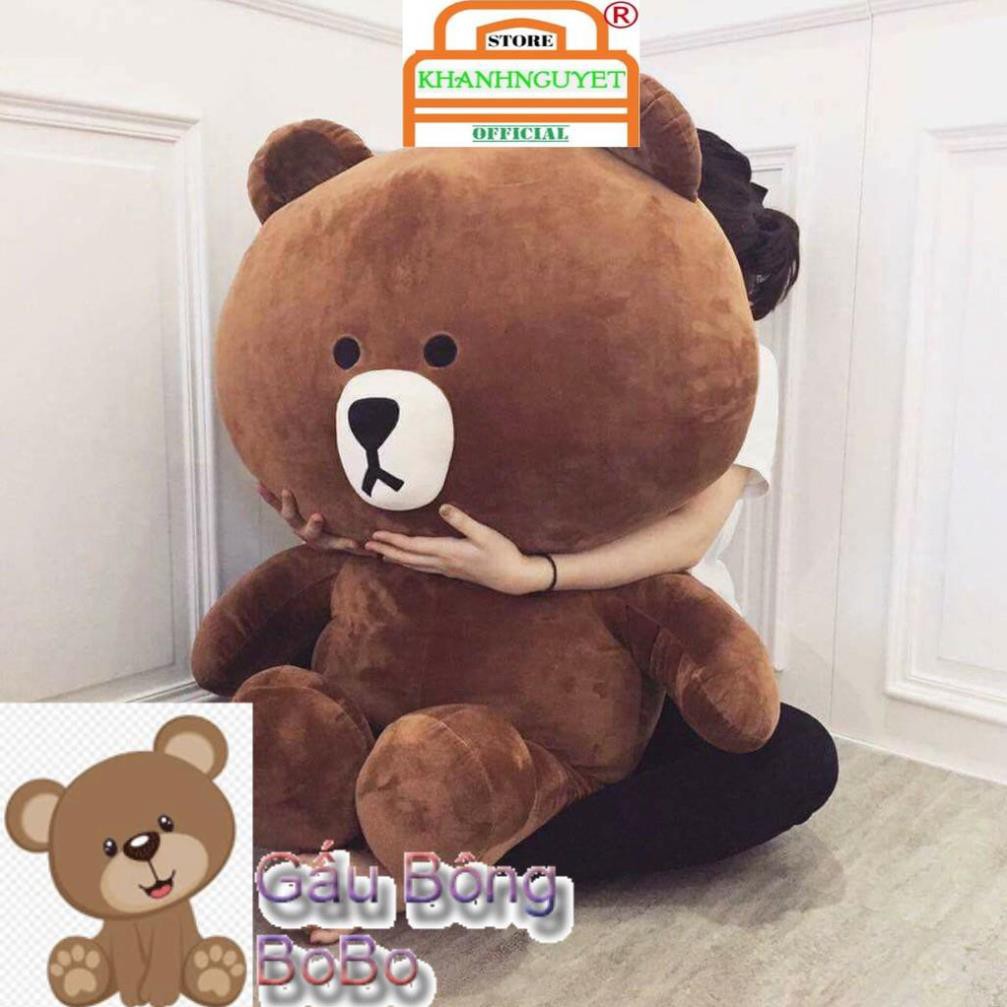 Gấu bông ôm Brown kích thước 1m4 Cao 1m2