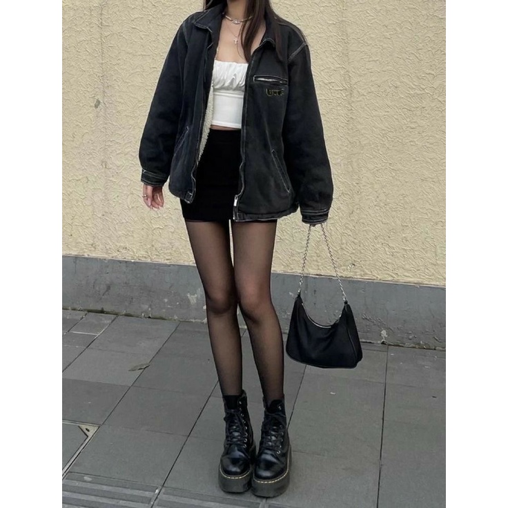 Quần Tất Da Tàng Hình, Tất Giấy Aesthetic Stockings, Pantyhose - Peaches peaches