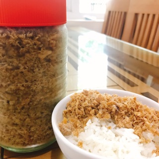 Chà bông ếch đồng nhà làm nguyên chất 100gr