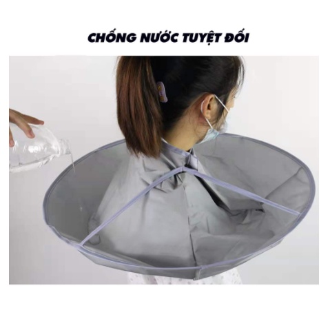 Áo choàng cắt tóc thông minh, vải cao cấp, chống thấm nước cực tốt