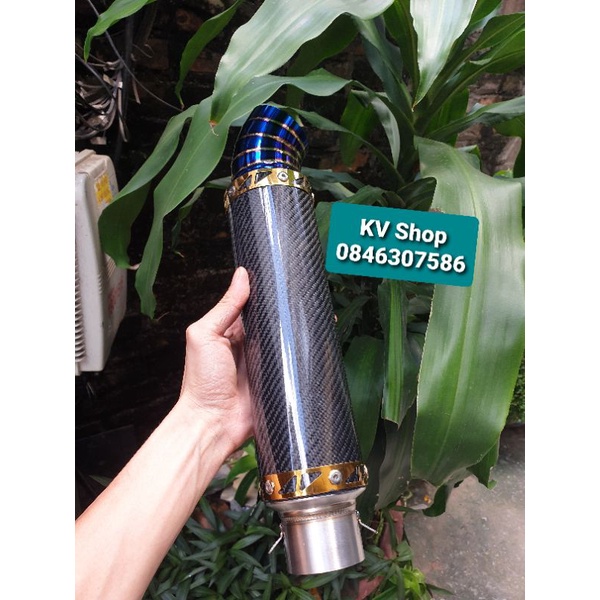 pô nlk cacbon có nỉ họng 51mm