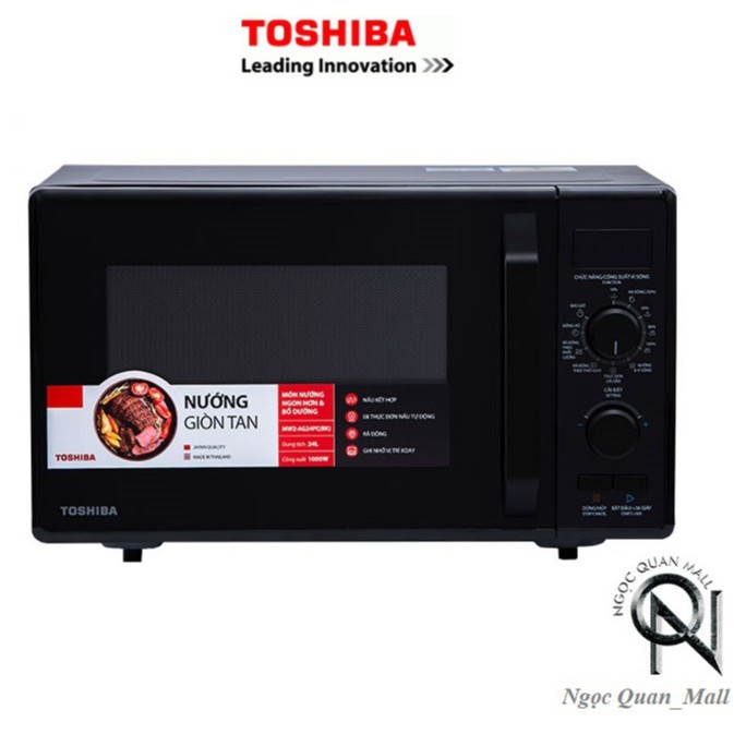Lò Vi Sóng có nướng TOSHIBA MW2-AG24PC(BK)