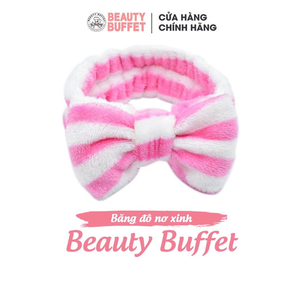   Băng đô Beauty Buffet hồng xinh