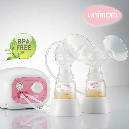 Máy hút sữa mẹ 2 bên bằng điện Unimom Forte # Unimom