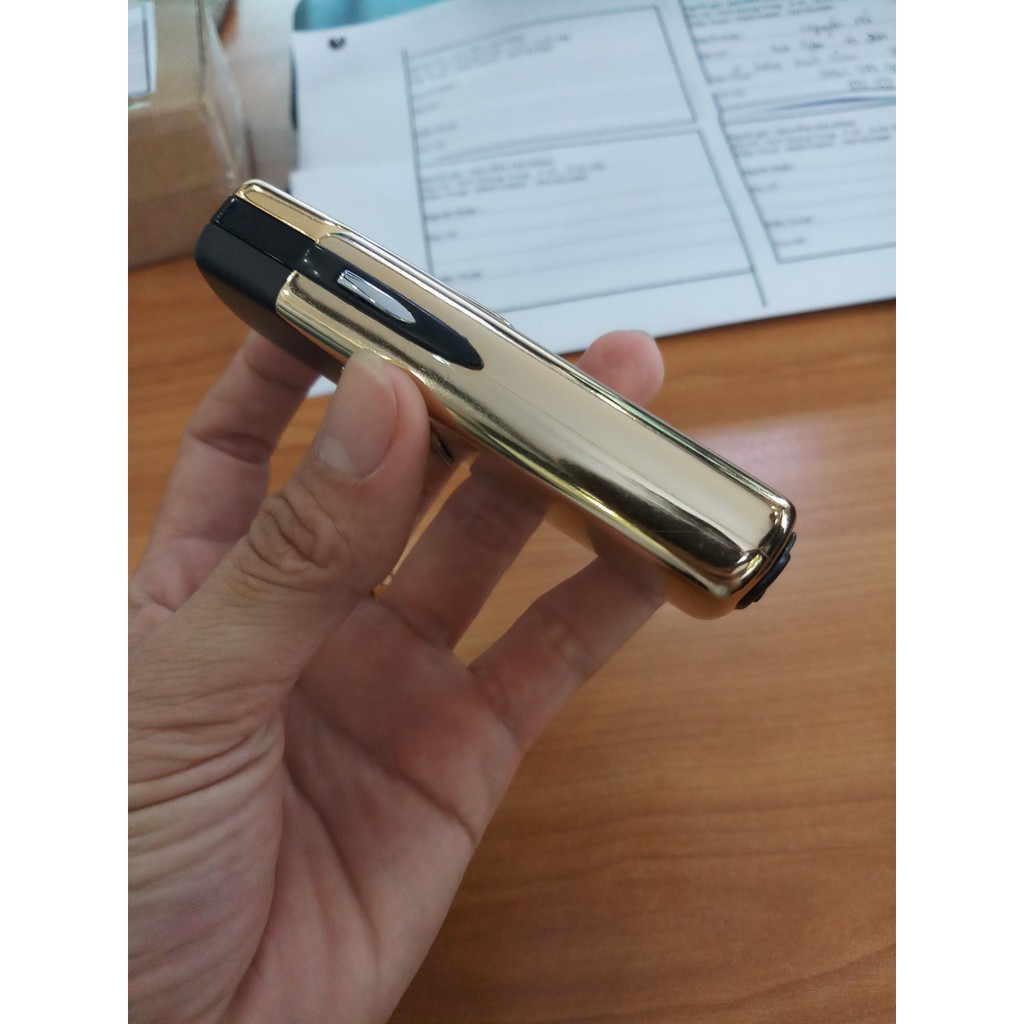 Điện thoại nokia 8910 ( màn hình đen trắng ) mạ vàng 18k