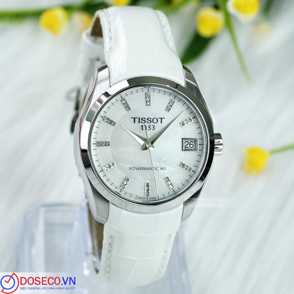 Đồng hồ nữ Tissot Couturier Lady Powermatic 80 T035.207.16.116.00