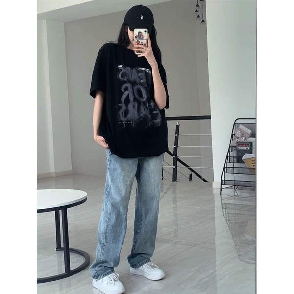 Áo thun chữ khói KA12