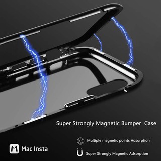Ốp lưng hít nam châm cường lực 2 mặt cho Iphone X