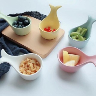 Q Bát Gốm Sứ,Chén Bát Ăn Dặm Kiểu Nhật Hình Đuôi Cá Cho Bé Tập Ăn 521100122314 6