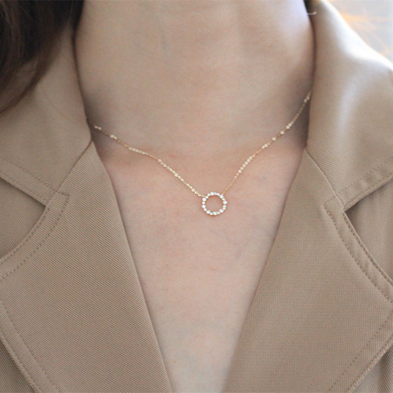 Dây chuyền nữ bạc Blue Sea xinh xắn trẻ trung Dế Bạc - D4462