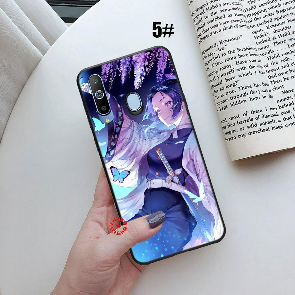 Ốp điện thoại hình Demon Slayer Kimetsu No Yaiba 62SA cho Samsung Galaxy A30S A20S A20E A10S A30 A20 A10 A9 A8 A7+