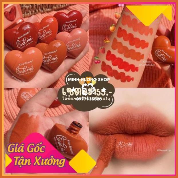 Son trái tim Love Me siêu xinh xắn, siêu lì Kiss Beauty