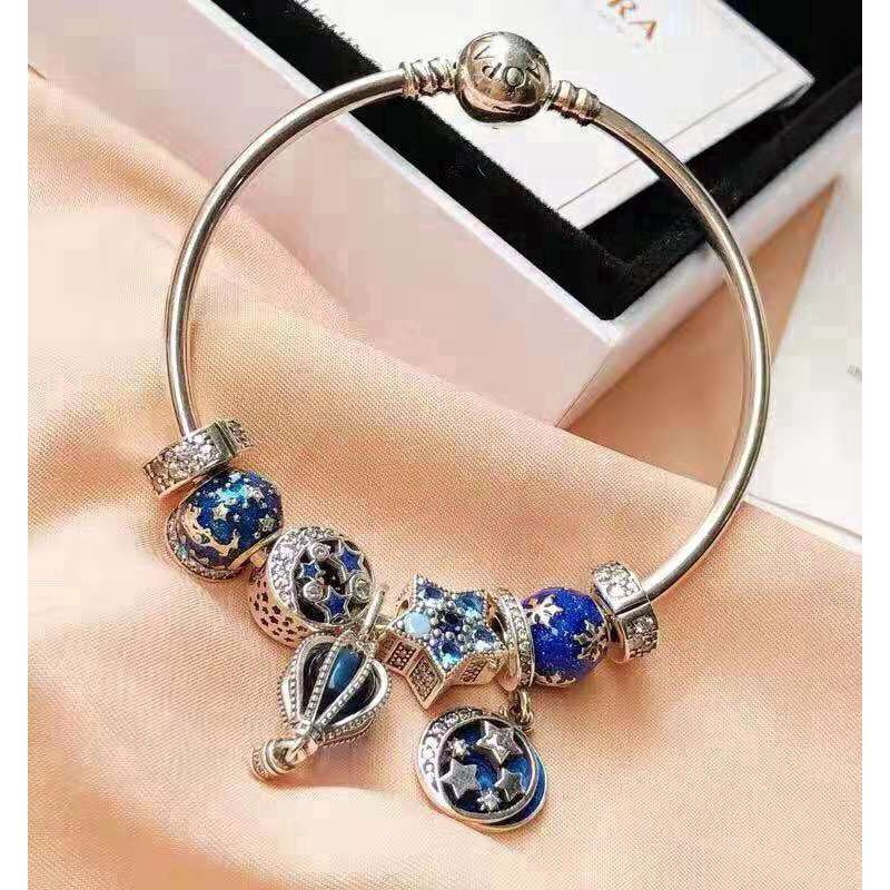 Bộ Vòng Tay Pandora Bstz105 Kèm Mặt Charm Mới Assa0215631 Aa03564Sfsd