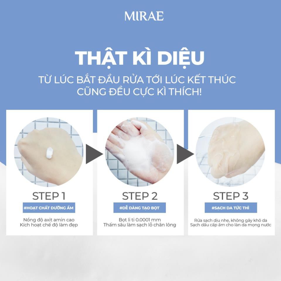 Sữa Rửa Mặt MIRAE làm sạch, cấp ẩm hỗ trợ dưỡng da | BigBuy360 - bigbuy360.vn