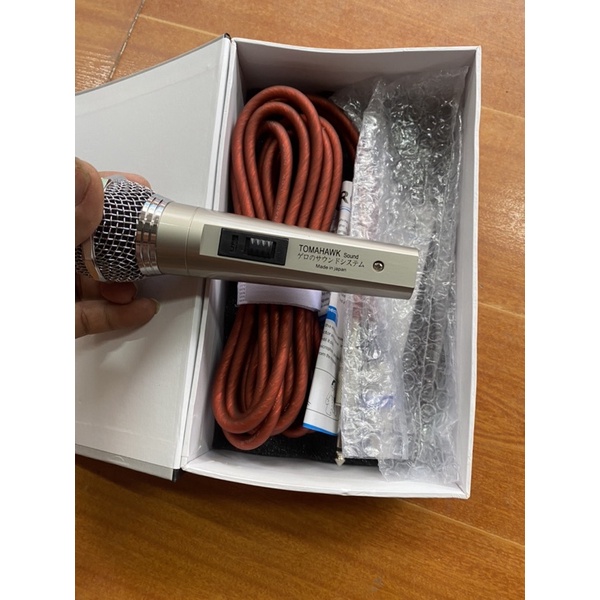 Micro Có Dây Tomahawk Made in Japan | Micro karaoke cao cấp BH 12 tháng), trong tiếng | Micro cho dàn karaoke, loa kéo