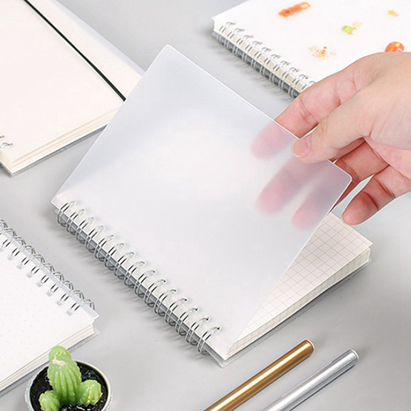 Sổ Tay Dạng Xoắn Ốc Họa Tiết Chấm Bi