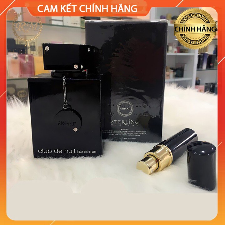 Nước hoa nam cao cấp Armaf Club De Nuit Intense Man 5ml-10ml-20ml chính hãng