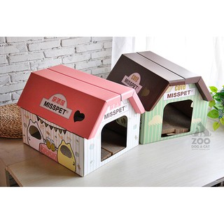 [sẵn] nhà bìa xinh cho mèo- có bàn cào móng size vừa