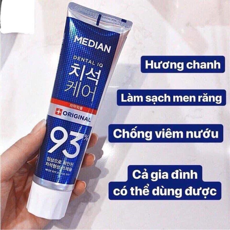 Kem Đánh Răng Trắng Sáng MEDIAN Giúp Ngăn Ngừa Sâu Răng Và Cho Hơi Thở Thơm Mát,Kem Trắng Răng Loại Bỏ Các Mảng Bám Răng