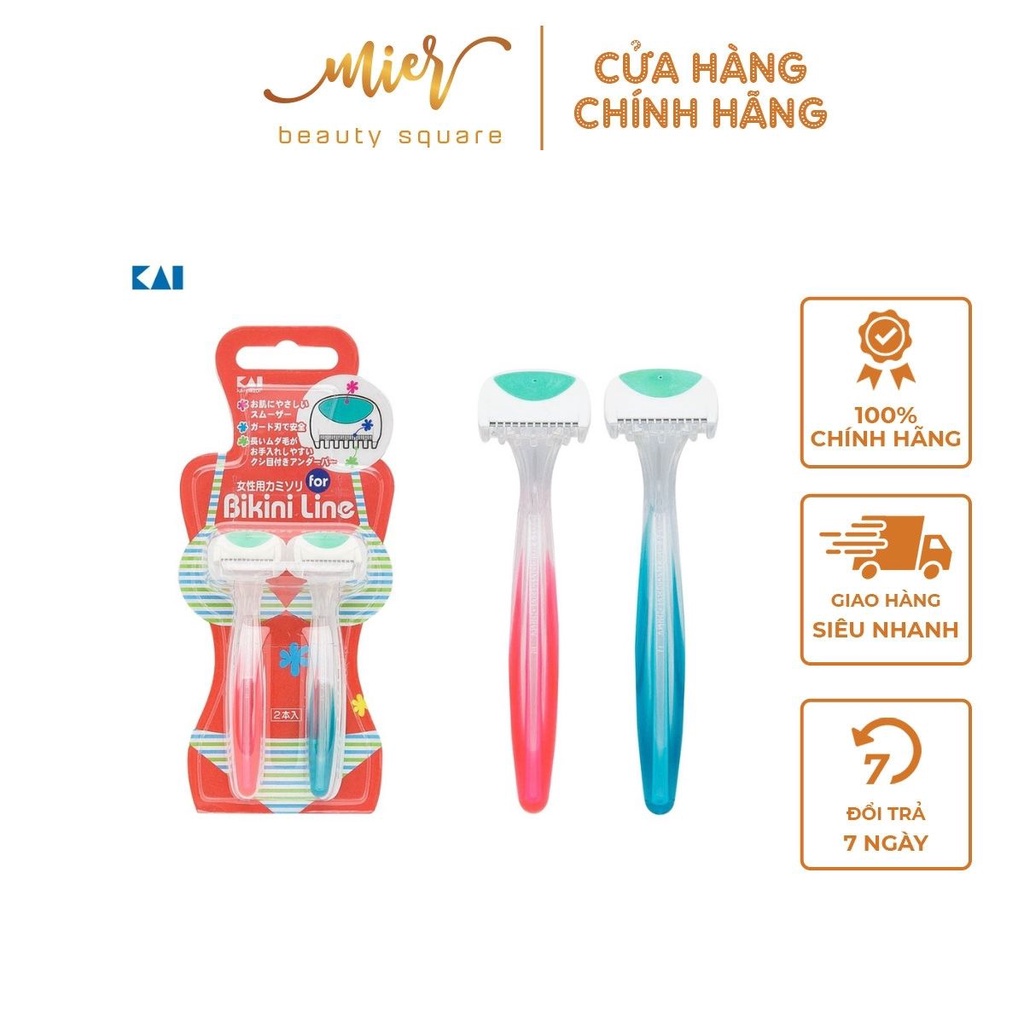 Set 2 Dao Cạo Bikini KAI Nhật Bản