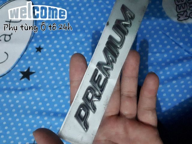 Logo chữ Premium và chữ Luxury hàng [Xịn] ♦ Chính Hãng♦ Hàn Quốc crom sang chảnh. | BigBuy360 - bigbuy360.vn