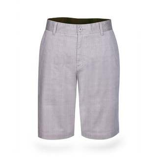 Quần short nam Khatoco kẻ caro màu kem mã Q3M378R0-ININ013-2212-0
