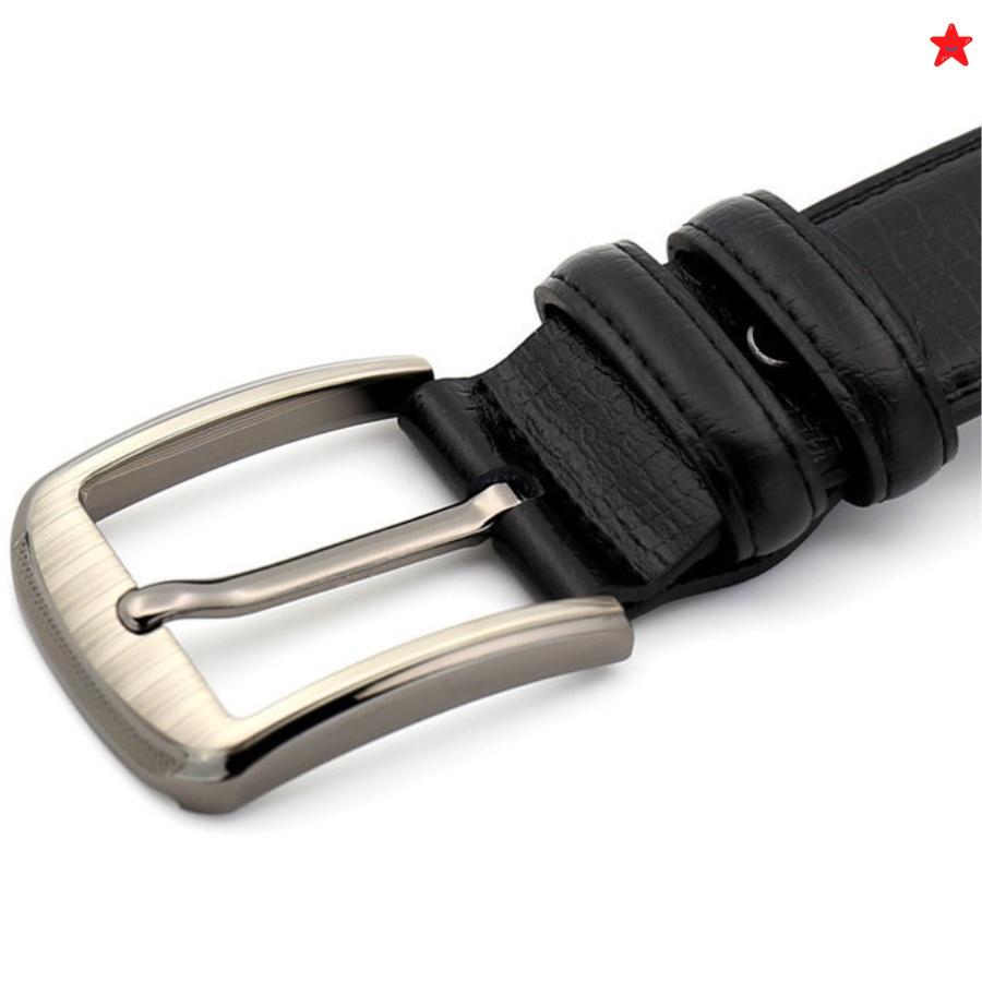 Thắt Lưng Nam Khóa Kim Dây Da Bò Nhập Khẩu Cao Cấp Tặng Kèm Hộp | TL_Kim - Trandukskze41071