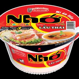 MÌ TÔ NHỚ LẨU THÁI TÔM THÙNG 84G x 12