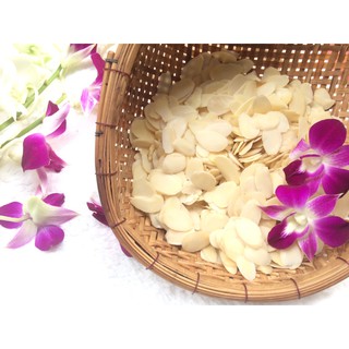 Hạnh nhân lát, hạnh nhân nấu sữa hạt, làm bánh