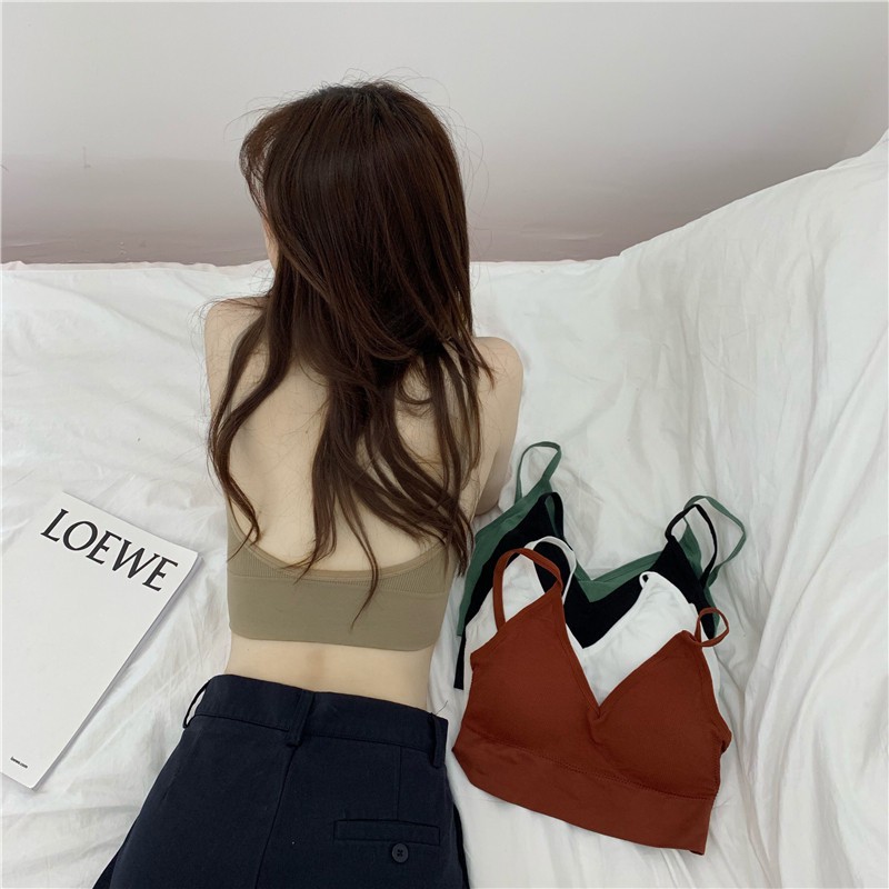 Áo bra lưng chữ u, áo lót nữ len tăm không gọng xuất Nhật KYTO 201 | BigBuy360 - bigbuy360.vn