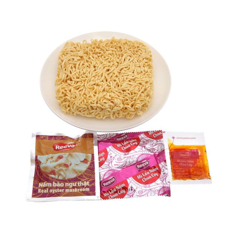 1 thùng mì Reeva lẩu nấm chua cay(chay mặn đều dùng được) | BigBuy360 - bigbuy360.vn