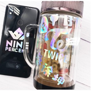 Sticker hologram Black Pink phản quang
