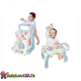 Bàn đồ chơi đa năng kiêm xe đẩy toys house
