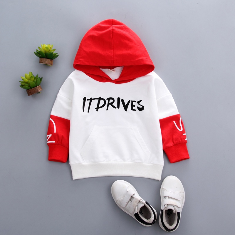Áo Hoodie Thể Thao Bằng Vải Cotton Thời Trang Xuân Thu Cho Bé Trai Và Gái