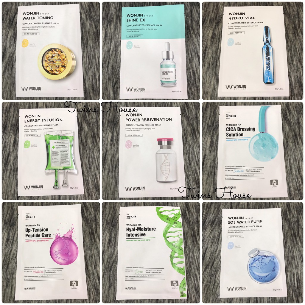 Mặt Nạ Wonjin DR Wonjin Các Loại Tách Lẻ Miếng