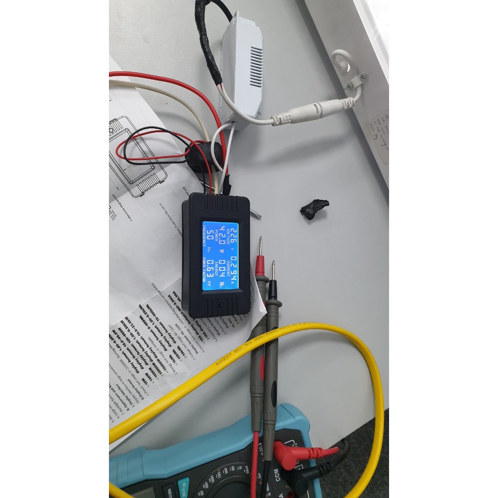 Công tơ điện tử AC 6 thông số 220V-100A